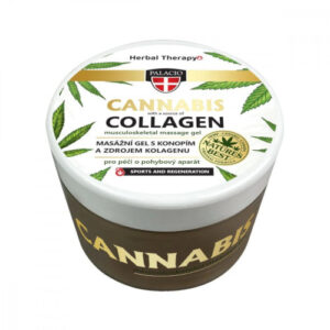 Palacio Cannabis Collagen Massagegel, 200ml
